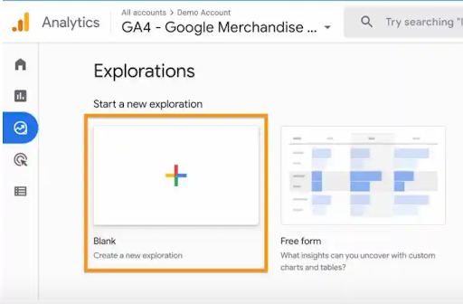 Ga4 features - Explorations
