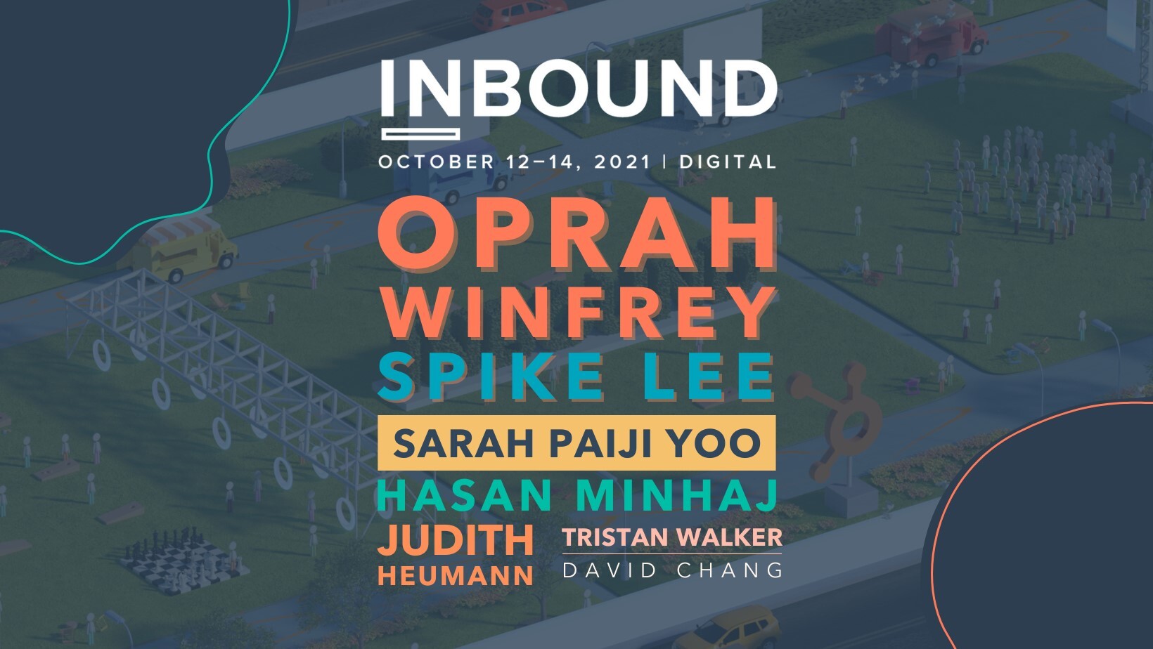 Inbound 2021 HubSpot Event Speakers | Inbound 2021 Preview Blog