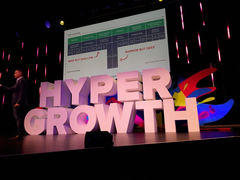 T-shaped marketer - Hypergrowth London 2019