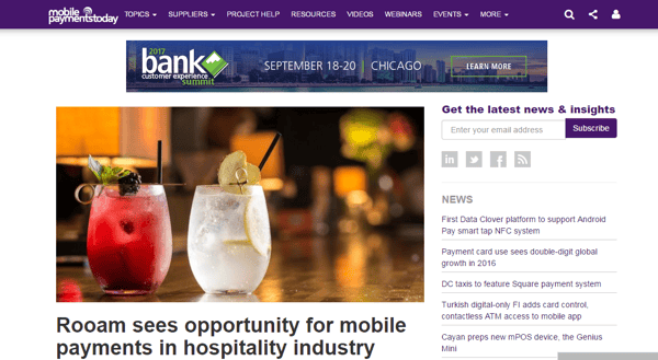 Mobile Payments Blog