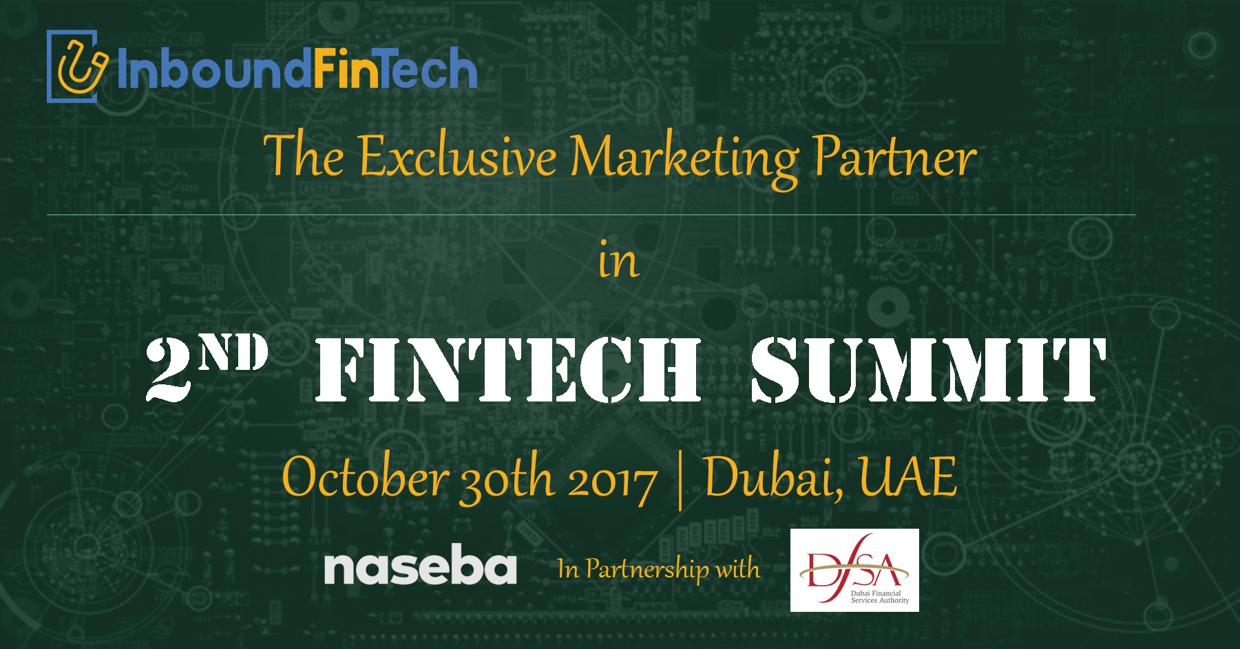 Inbound Fintech to be Exclusive Marketing Partner for Key Fintech Event